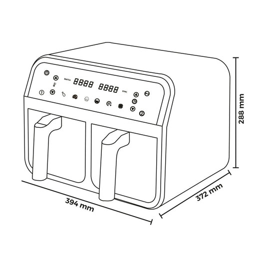 Freidora Dual K-MAFD