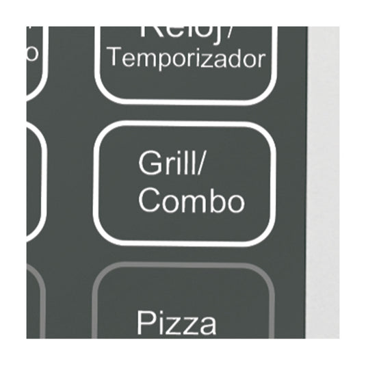 Horno Microondas Kalley 0.9 MW09G Plateado