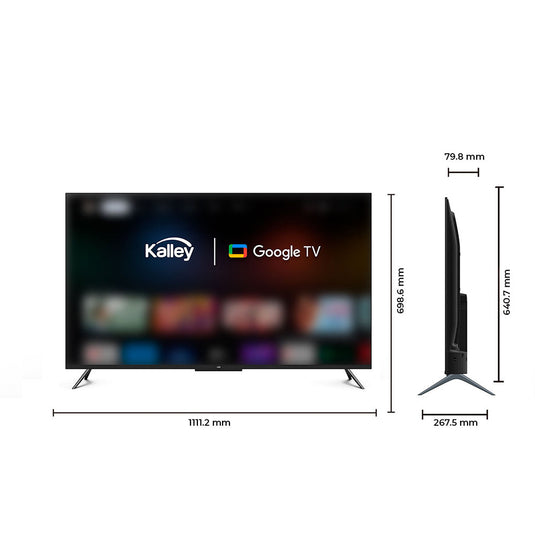 Televisor KALLEY 50 pulgadas 4K UHD Smart TV Google - QLED