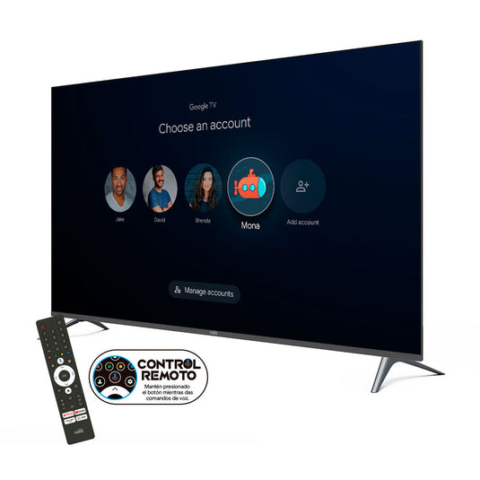 Televisor Kalley 65" Pulgadas 4K UHD - QLED - Google TV