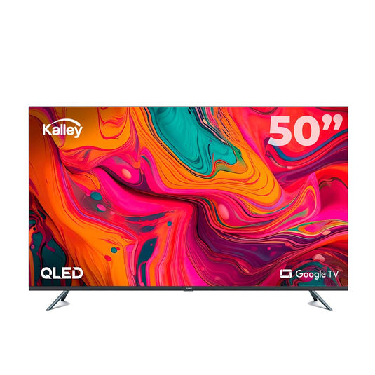 Tv Kalley 50" con sistema Google TV, pantalla 4K UHD con tecnología QLED