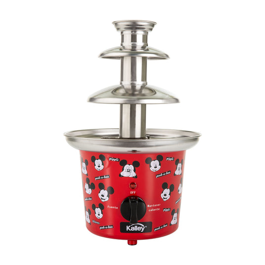 Fuente de Chocolate Kalley Mickey Mouse de Disney K-DFCH Rojo