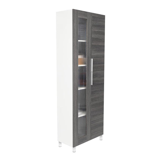 Mueble Alacena Fendi, Roble Gris