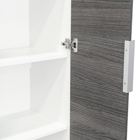 Mueble Alacena Fendi, Roble Gris