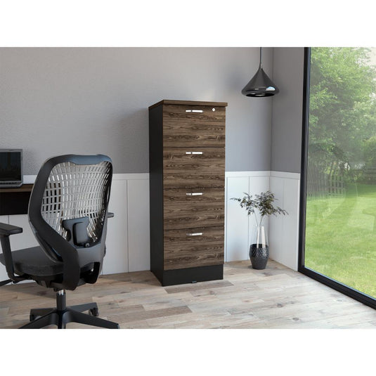 Archivador Alto Home Office 4 Cajones