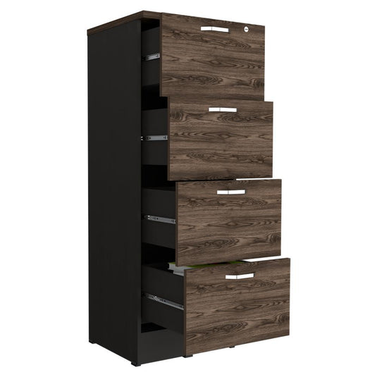 Archivador Alto Home Office 4 Cajones