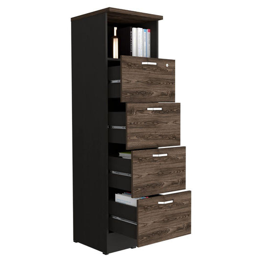 Archivador Home Office Alto 3 Cajones