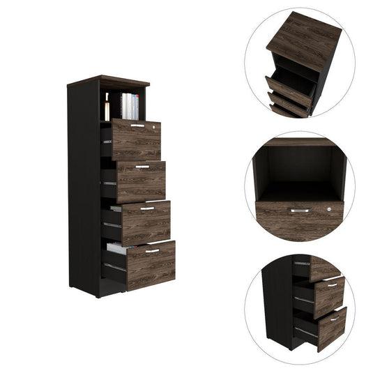 Archivador Home Office Alto 3 Cajones