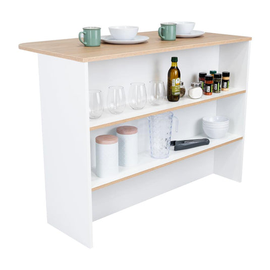 Barra Auxiliar Fendi, Rovere y Blanco