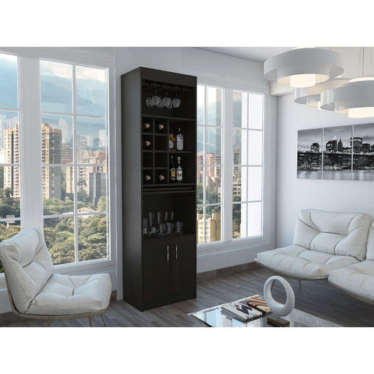 Combo Para Sala Cantabria Syrah, Incluye Rack para TV Y Bar