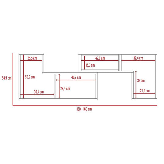 Combo Para Sala Venecia, Incluye Rack para TV y Mesa de Centro