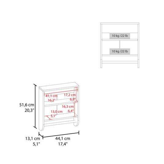 Gabinete de Baño Lupek, Wengue, con Tubo y Manija Metálicas ZF