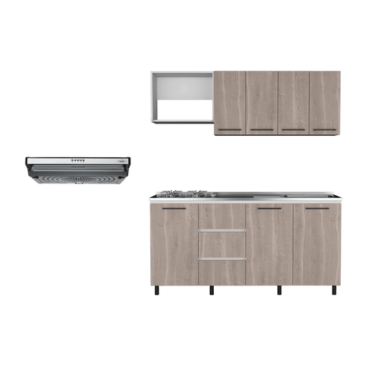 Combo de Cocina Frontino, Incluye Cocina Integral y Campana