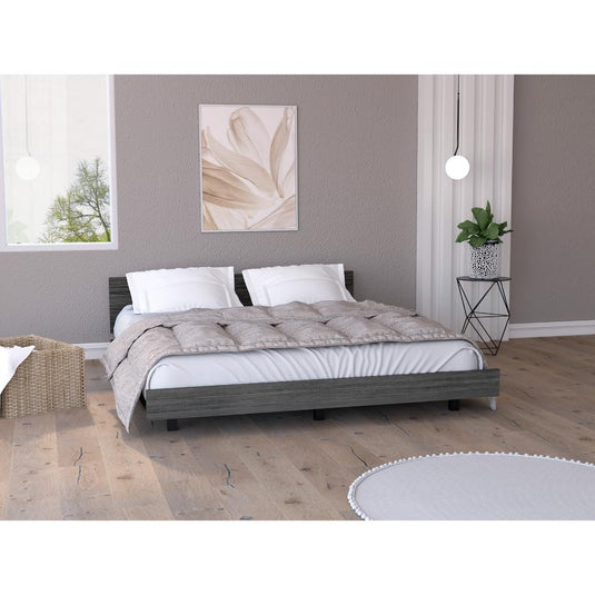 Cama Kaia Queen, Roble Gris ZF