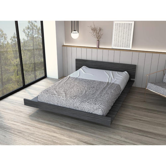 Cama Kaia Queen, Roble Gris ZF