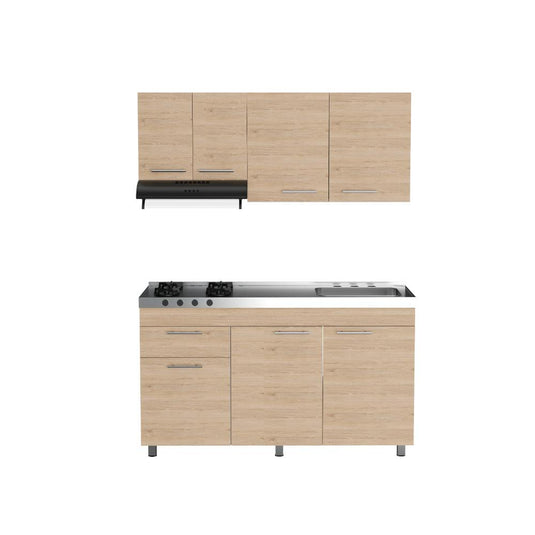 Cocina Integral 150Cm Bazagli Derecho Rovere