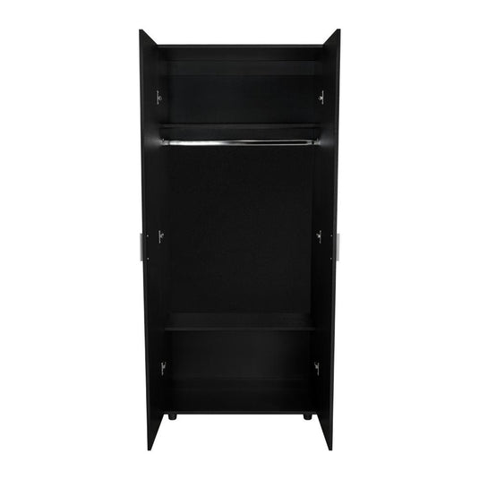 Armario Hogar Economico Especial, Wengue y Negro