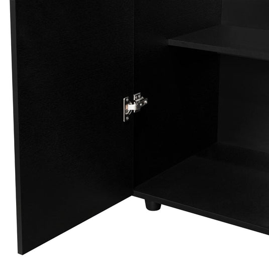 Armario Hogar Economico Especial, Wengue y Negro