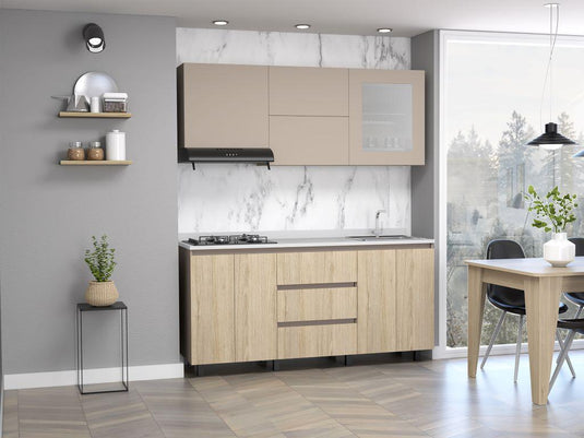 Cocina Kiara, Rovere y Taupe