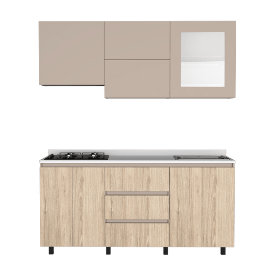 Cocina Kiara, Rovere y Taupe