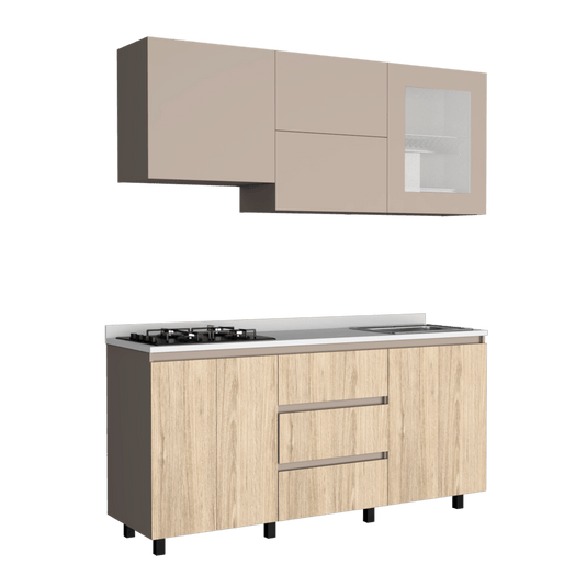 Cocina Kiara, Rovere y Taupe