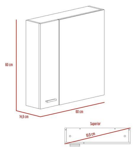 Gabinete de Baño Sines, Rovere