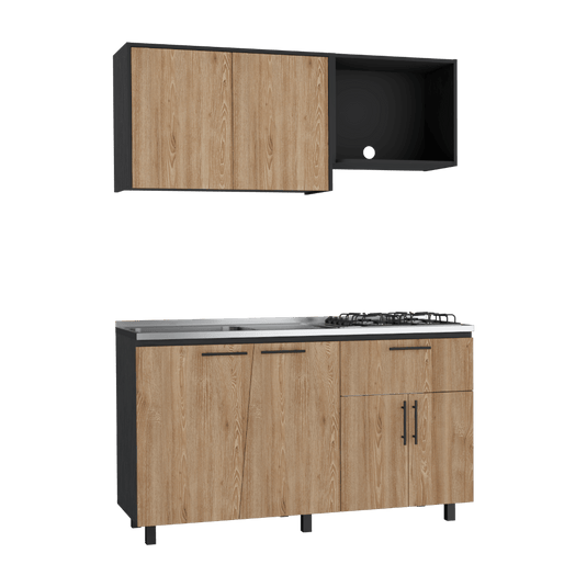 Cocina Integral 150Cm Emilia Izquierdo Wengie