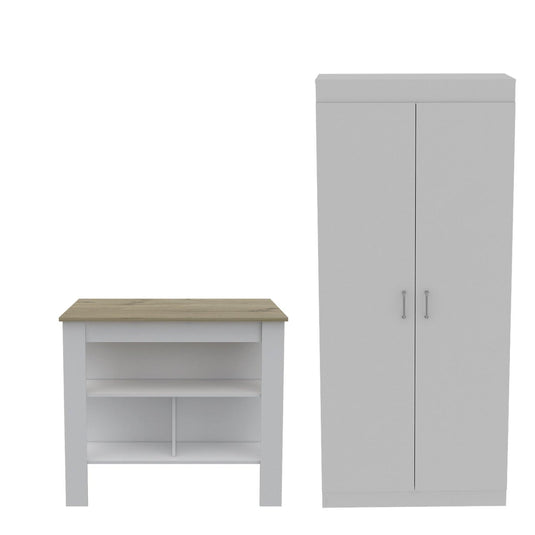 Combo Para Cocina Doha, Incluye Mueble Auxiliar y Alacena