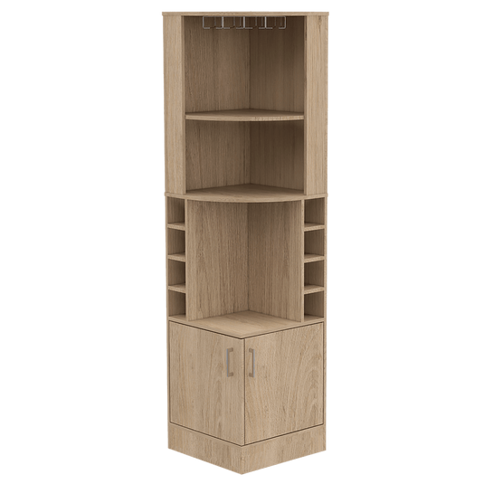 Combo Para Sala Sneek, Incluye Bar Esquinero y Biblioteca Cubo