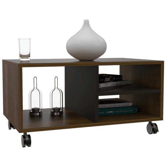 Combo Para Sala Portanova, Incluye Arrimo y Mesa de Centro