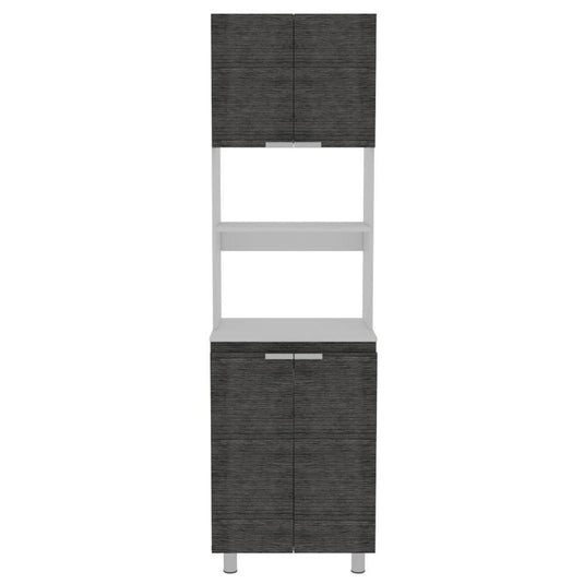 Mueble Microondas Fendi, Roble Gris