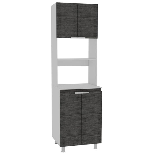 Mueble Microondas Fendi, Roble Gris