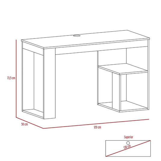 Combo X-57B Astana, incluye Escritorio y Silla de Escritorio