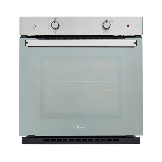 Horno mixto Tofu 60 cm inox con vidrio reflectivo gas natural 120V Haceb