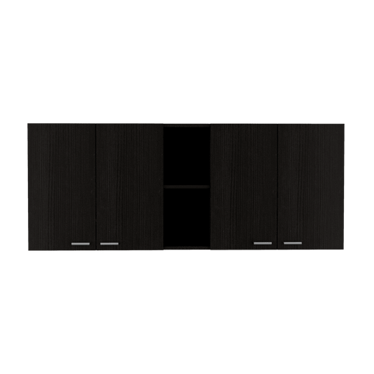 Gabinete Superior Portofino, Wengue, con cuatro puertas batientes ZF