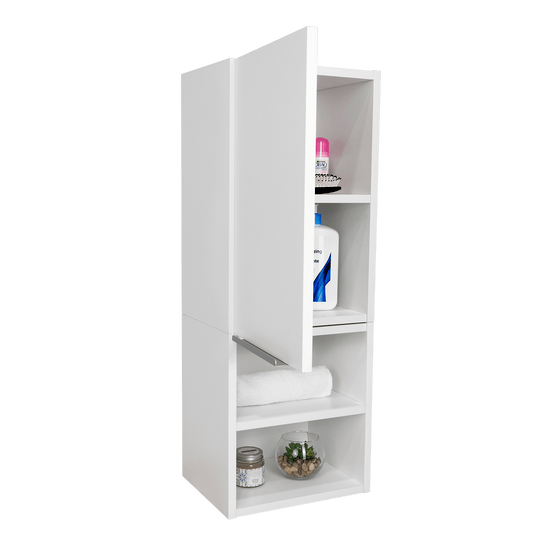 Mueble Auxiliar de Baño Jules, Blanco Nevado