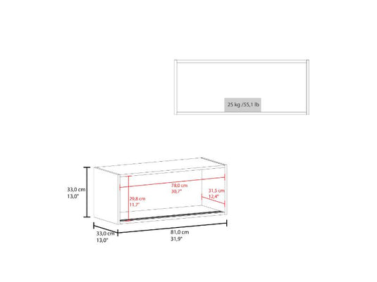 Gabinete Auxiliar Tanix, Blanco Duqueza, con puertas corredizas ZF