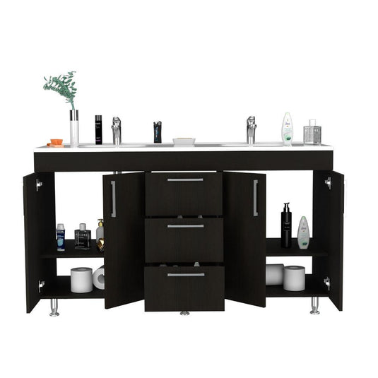 Mueble de Baño Velloc Doble, Wengue