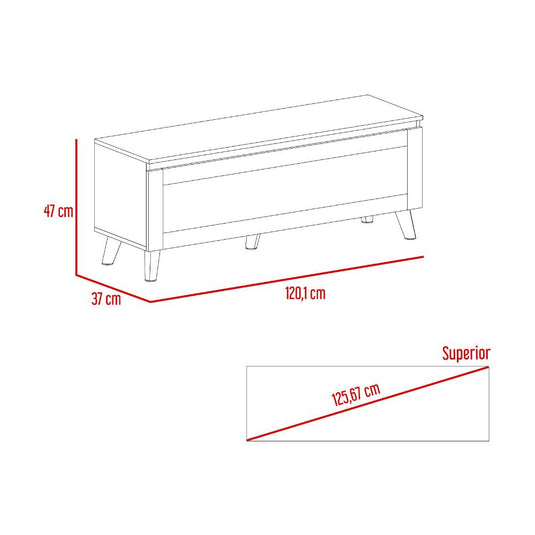 Combo para Habitación Mocoe, incluye Cama y Baul