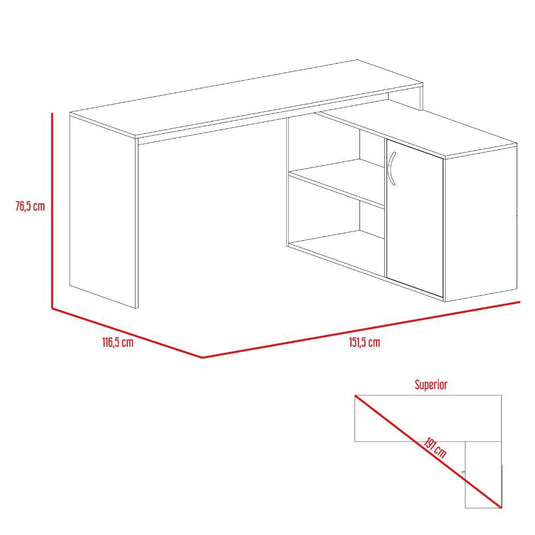 Combo para Habitación Ride, incluye Closet y Escritorio