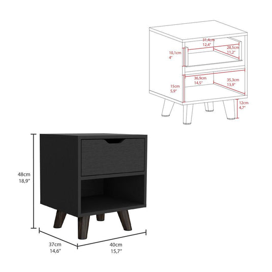 Mesa de Noche Canelo wengue ZF