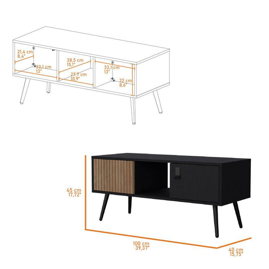 Combo Para Sala Voltera, Incluye Panel y Mesa de Centro