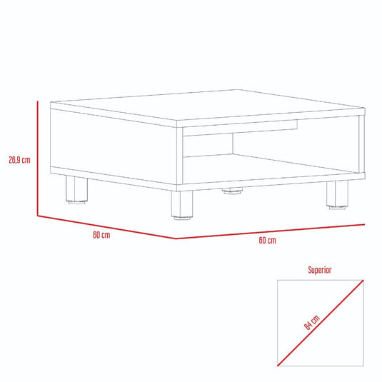 Mesa de Centro Eclipse, Rovere