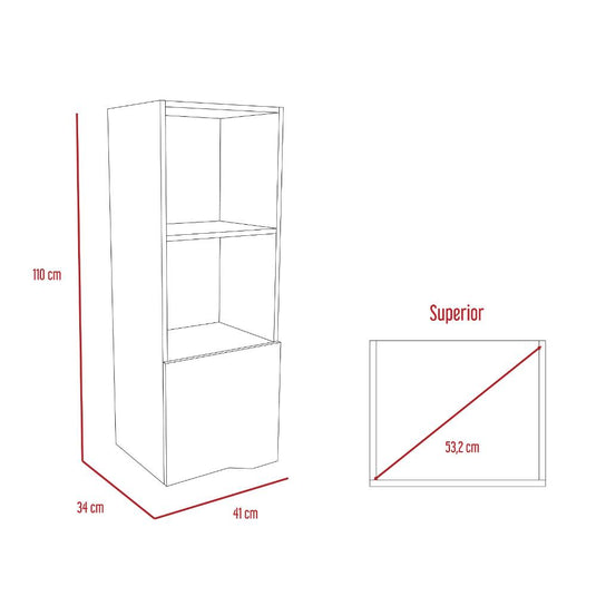 Mueble Auxiliar Alto Obregon