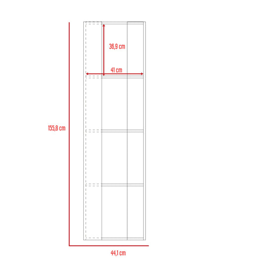 Mueble Esquinero Amber, Wengue