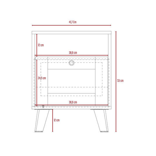 Combo para Habitación Natura, incluye Cama, Cabecero, Baul, Closet y Mesas de Noche