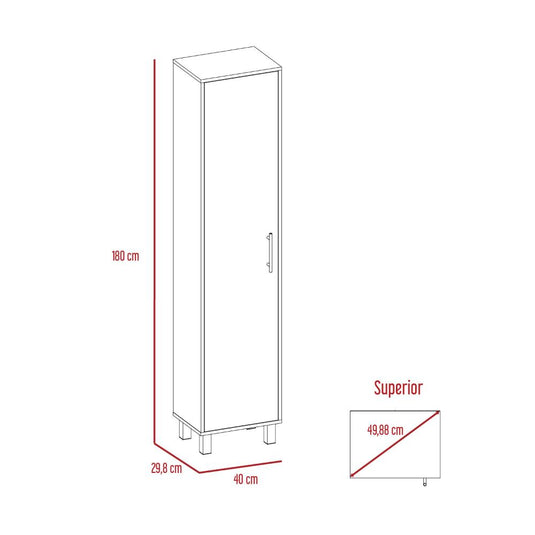 Mueble de Aseo Lask,A Blanco Marqueza y Nacar