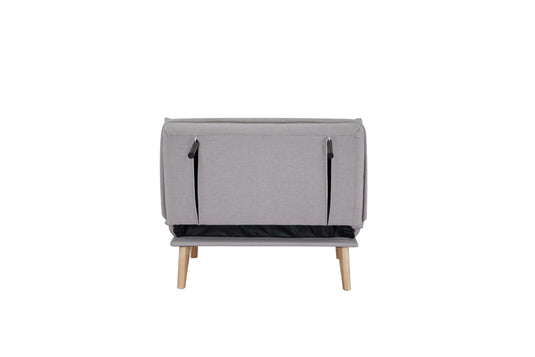 Silla Cama Milan, Gris Claro