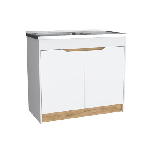 Gabinete Inferior De Cocina Soler Blanco