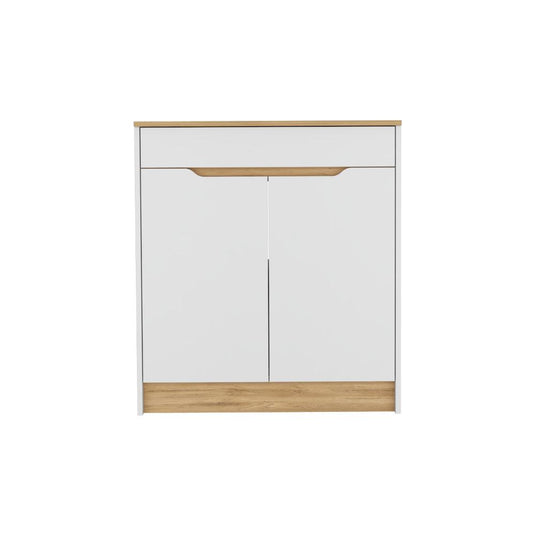 Gabinete Inferior De Cocina Soler Con Meson  Blanco